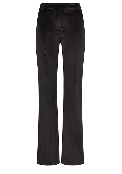 Pantaloni satsuki in velluto a coste stretch - nero MOMONI | Pantaloni | MOPA0470990