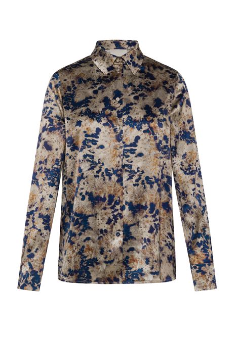 Simon shirt in printed stretch silk MOMONI |  | MOSH0036039