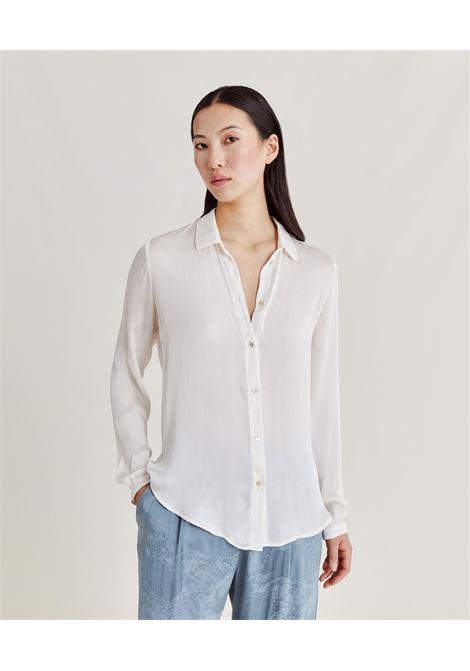 Silk shirt with rounded hem MOMONI |  | MOSH0044440