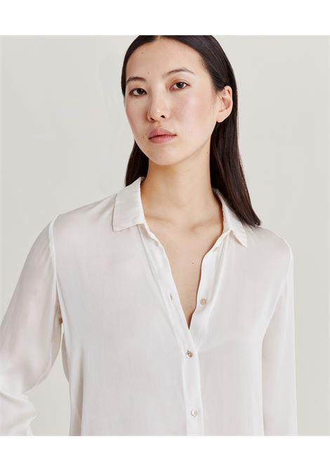 Silk shirt with rounded hem MOMONI |  | MOSH0044440