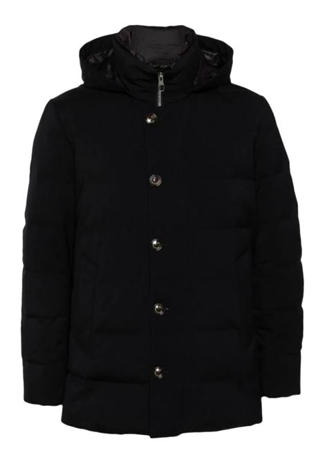 Montecore Jacket - Down Jacket with Buttons and Hood - Dark Blue Color MONTECORE |  | F07MUCX581-18589