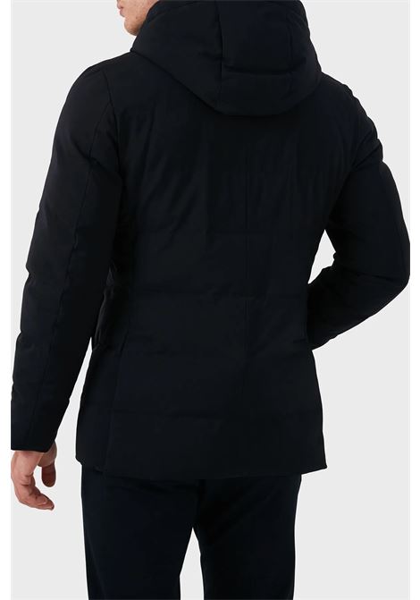 Montecore Jacket - Down Jacket with Buttons and Hood - Dark Blue Color MONTECORE |  | F07MUCX581-18589