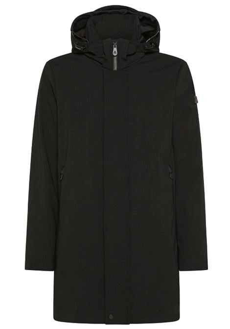 Minimal And Technical Three-Layer Trench Coat - ALBALI ND 02 PEUTEREY | Parka | PEU4853NER