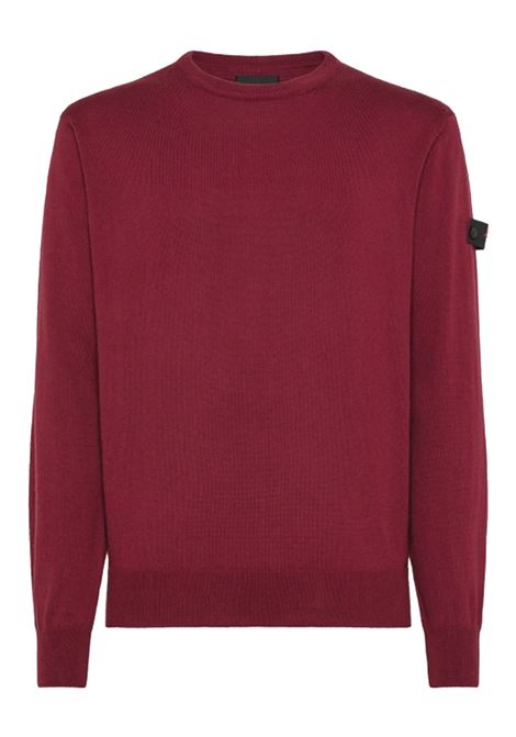 Cotton Wool Blend Crew Neck Sweater - EXMOOR 06 PEUTEREY |  | PEU5239029