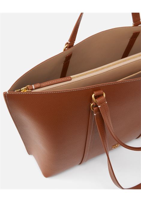 Large tumbled leather shopper bag PINKO |  | 102832-A1LFL48Q