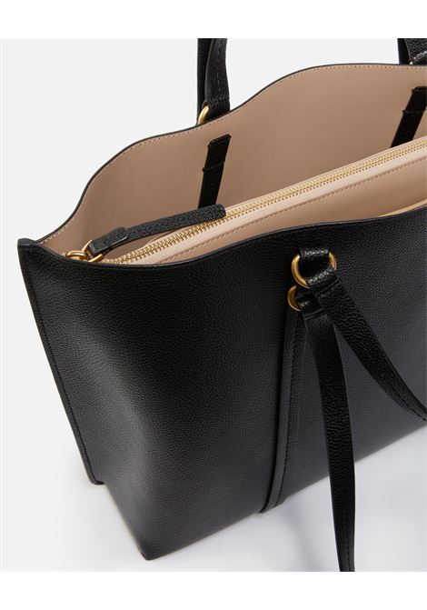 Large tumbled leather shopper bag PINKO |  | 102832-A1LFZ99Q