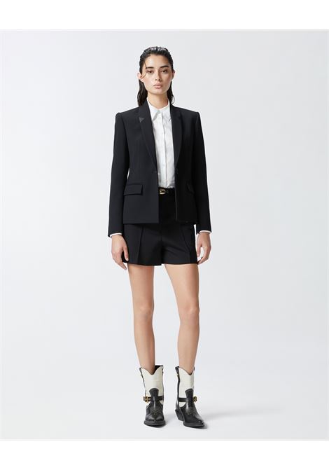 Black single-breasted wool twill blazer PINKO |  | 103694-A1XXZ99