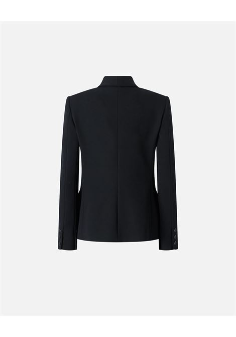 Blazer nero monopetto in twill di lana PINKO | Giacche | 103694-A1XXZ99