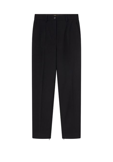 Pantaloni eleganti a sigaretta con spacchi PINKO | Pantaloni | 103702-A1XXZ99