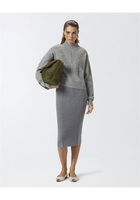 Wool Knit Pencil Skirt PINKO |  | 103946-A221II4