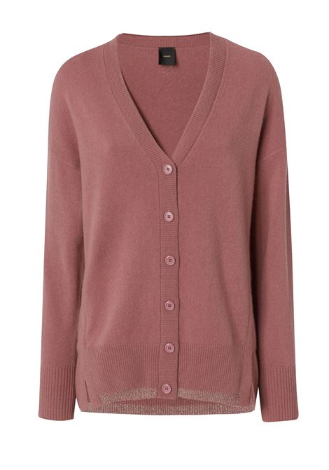 Cardigan lana e cachemire con profili lurex PINKO | Cardigan | 103994-A235P33