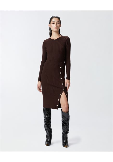 Ribbed wool long sleeve sweater PINKO |  | 104020-A15SM28