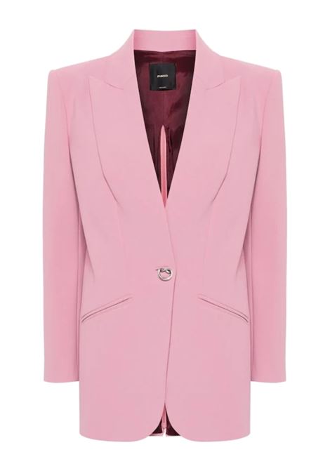 Single-breasted jacket single button closure with logo PINKO |  | 104083-A20QO78