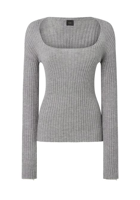 PINKO - Ribbed wool and cashmere sweater PINKO |  | 104343-A278IZ1