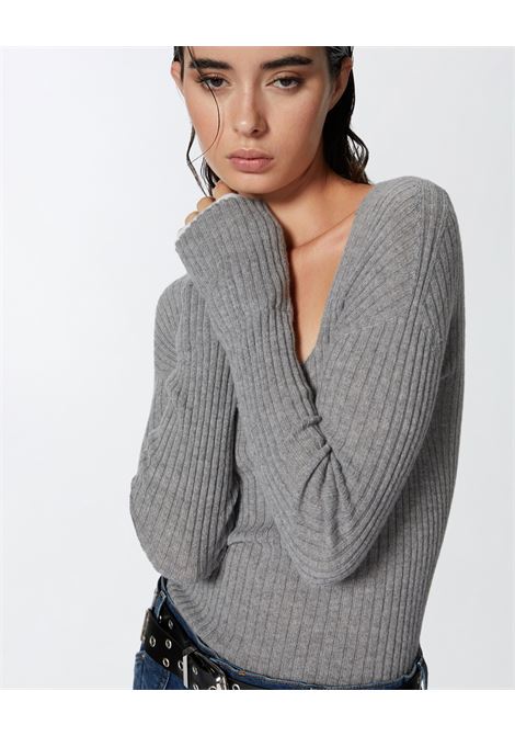 PINKO - Ribbed wool and cashmere sweater PINKO |  | 104343-A278IZ1