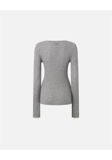 PINKO - Ribbed wool and cashmere sweater PINKO |  | 104343-A278IZ1