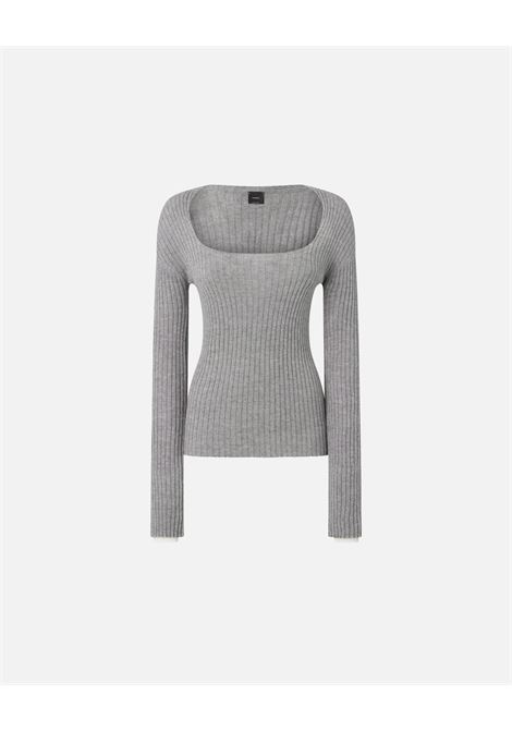 PINKO - Ribbed wool and cashmere sweater PINKO |  | 104343-A278IZ1