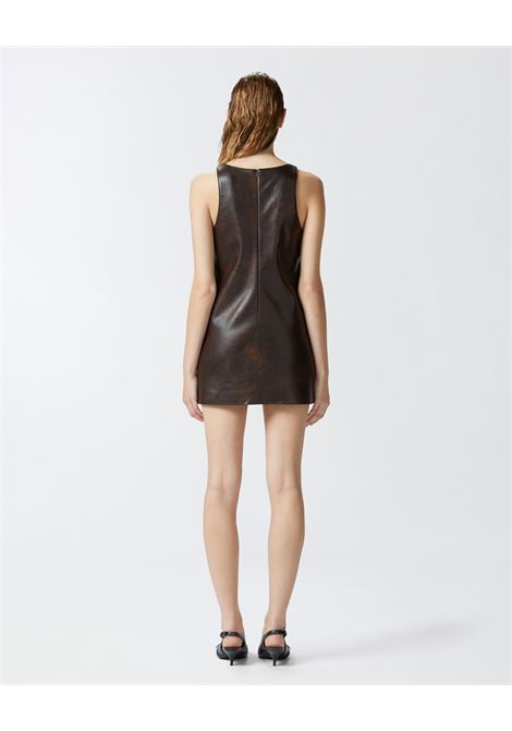 Leather effect tunic short dress PINKO |  | 104397-A27MM11