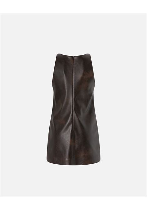 Leather effect tunic short dress PINKO |  | 104397-A27MM11