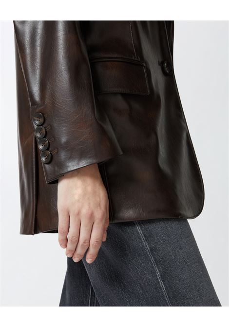 Classic leather effect fabric blazer PINKO |  | 104439-A27MM11