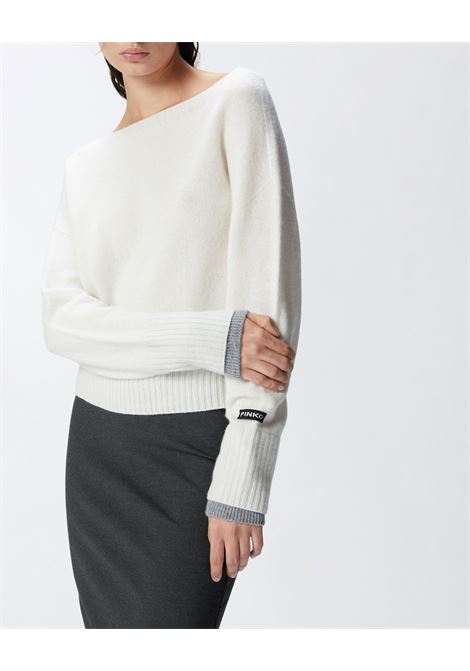 PINKO - Wool and cashmere boat neck sweater PINKO |  | 104467-A277ZK1