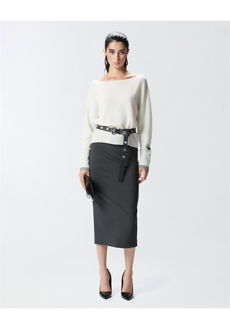 PINKO - Wool and cashmere boat neck sweater PINKO |  | 104467-A277ZK1