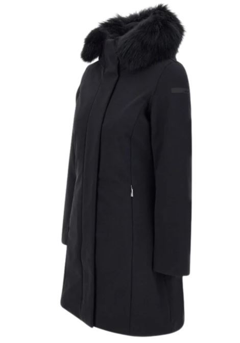 RRD long technical jacket with fur hood RRD |  | W24502FT10