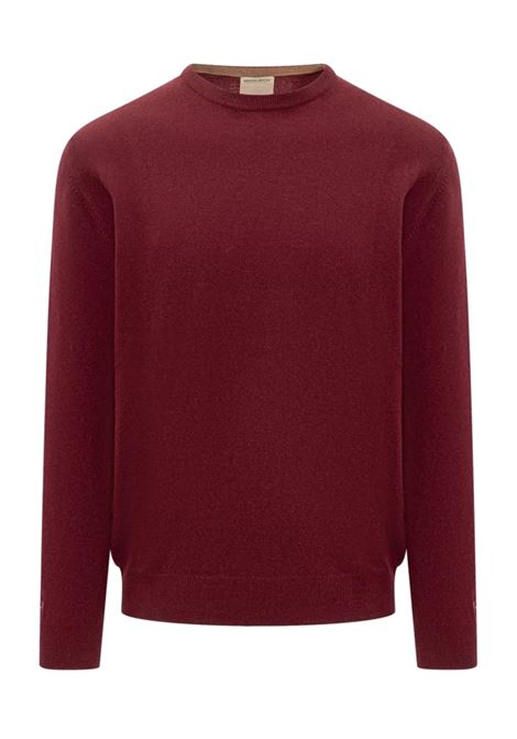 Crew Neck Sweater - Woolrich, Winetasting Color WOOLRICH |  | CFWOKN0278MRUF04695508