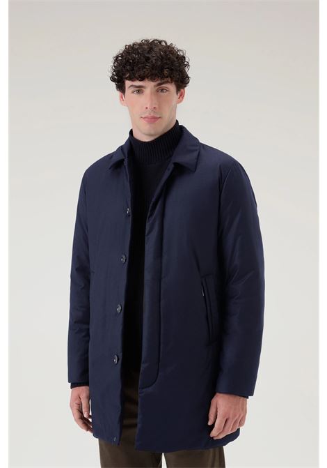 Luxury 2-In-1 Coat in Italian Wool and Silk Blend Crafted from a Loro Piana Fabric WOOLRICH |  | CFWOOU0910MRUT24903989