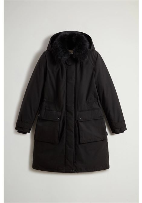 Arctic Parka in Mountain Cloth con cappuccio e pelliccia removibili WOOLRICH | Parka | CFWWOU1091FRUT3780100