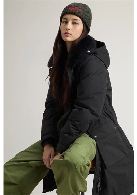 Arctic Parka in Mountain Cloth with Removable Hood and Fur WOOLRICH | Parka | CFWWOU1091FRUT3780100