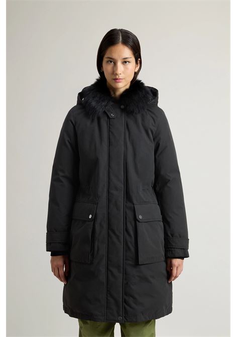 Arctic Parka in Mountain Cloth with Removable Hood and Fur WOOLRICH | Parka | CFWWOU1091FRUT3780100