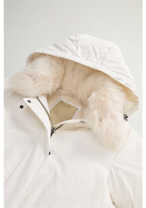 Arctic Parka in Mountain Cloth with Removable Hood and Fur WOOLRICH | Parka | CFWWOU1091FRUT37808270