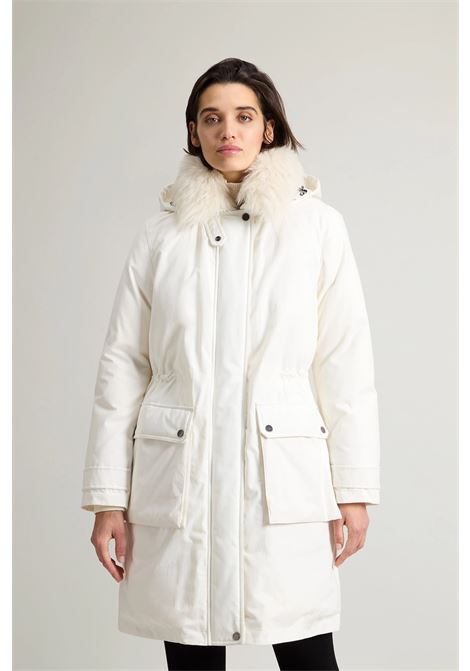 Arctic Parka in Mountain Cloth with Removable Hood and Fur WOOLRICH | Parka | CFWWOU1091FRUT37808270