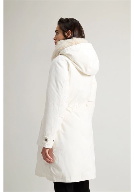 Arctic Parka in Mountain Cloth with Removable Hood and Fur WOOLRICH | Parka | CFWWOU1091FRUT37808270