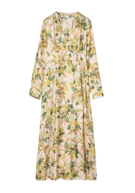 Printed silk twill adelaide dress MOMONI |  | MODR0204015