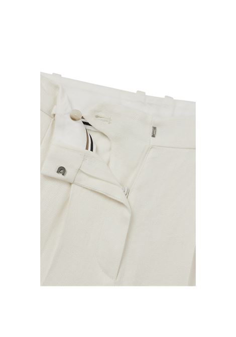 Pantaloni con Pinces BOSS Womenswear in Twill Elasticizzato BOSS | Pantaloni | 50512869118