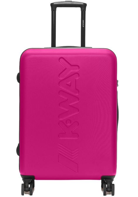 Trolley medio - rosa pavone blu md cobalto K-WAY |  | K11417WL17