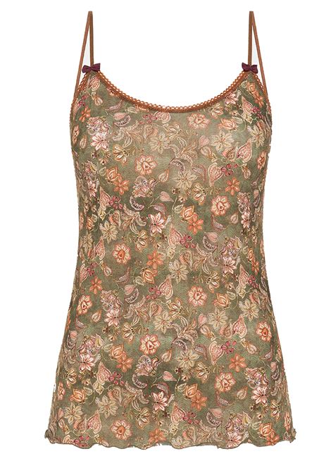 Printed nylon airelle top - army multicolor MOMONI |  | MOUN0037480