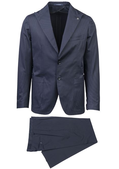 Single-breasted Tagliatore Two-Button Wool Navy Suit TAGLIATORE |  | 2SMC26K11 I70010B553