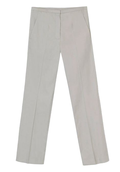 Pantalone cropped lino stretch ALYSI | Pantaloni | 105120P5044PIET