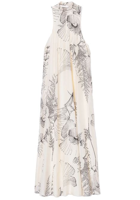 ALYSI - Printed Silk Long Dress ALYSI |  | 105332P5025MERIN