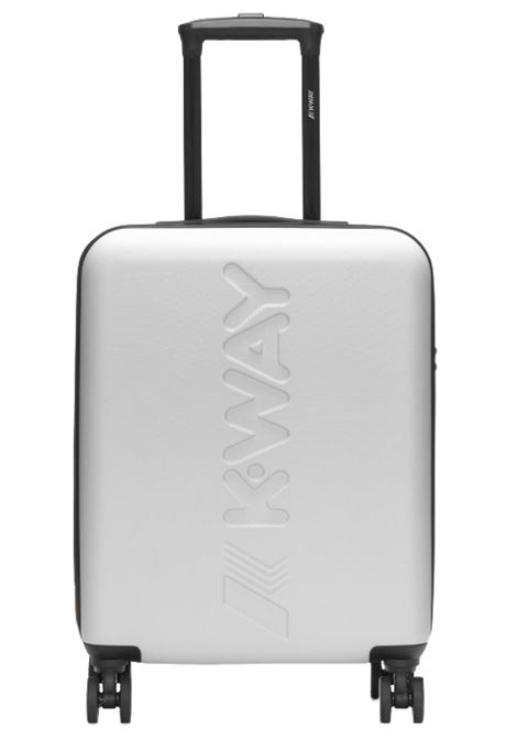 TROLLEY SMALL - WHITE-BLUE MD COBALT K-WAY | Trolley | K11416WL15