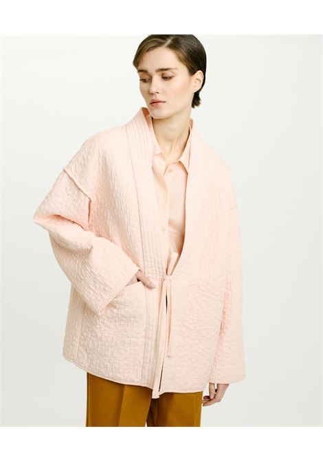 Momoni - Quilted cotton twill chayote coat - blossom MOMONI |  | MOCO0090402