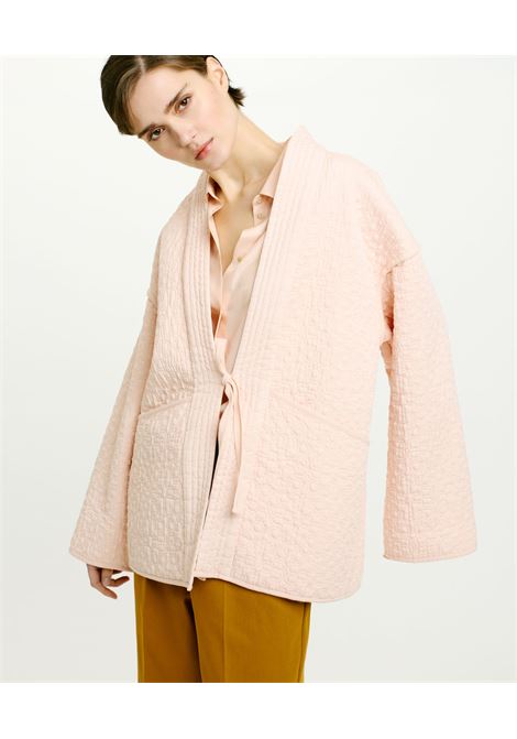 Momoni - Quilted cotton twill chayote coat - blossom MOMONI |  | MOCO0090402