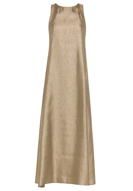 Lurex matting hecuba dress - gold/silver MOMONI |  | MODR0201104