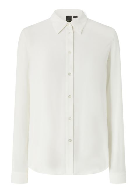 Camicia in crêpe de Chine di misto seta PINKO | Camicie | 104011-A207Z00