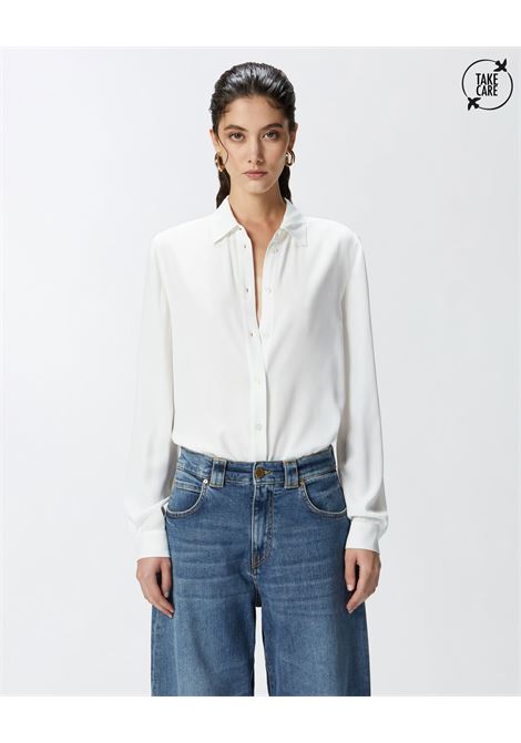 Silk-blend crepe de Chine shirt PINKO |  | 104011-A207Z00